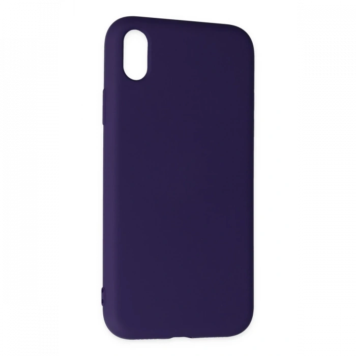Newface iPhone XR Kılıf Nano içi Kadife Silikon