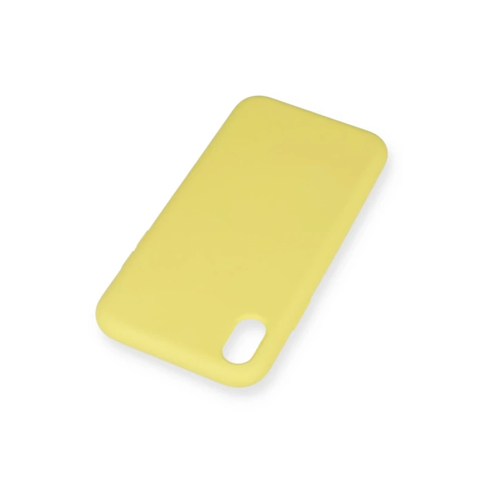 Newface iPhone XR Kılıf Nano içi Kadife Silikon