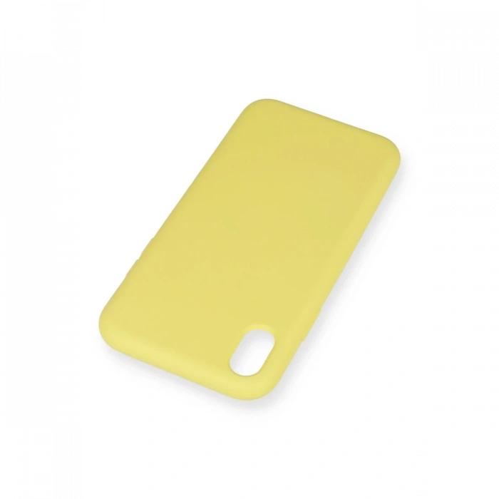 Newface iPhone XR Kılıf Nano içi Kadife Silikon