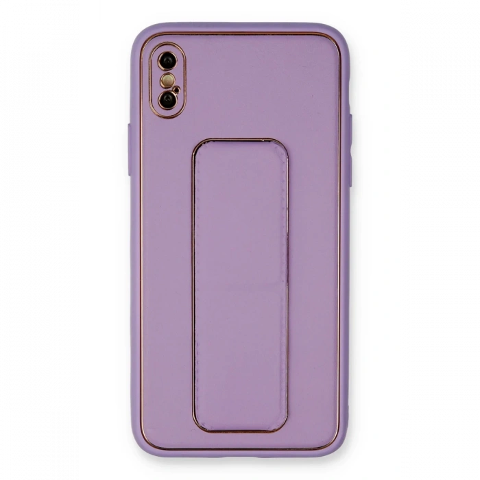 Newface iPhone XS Max Kılıf Coco Deri Standlı Kapak