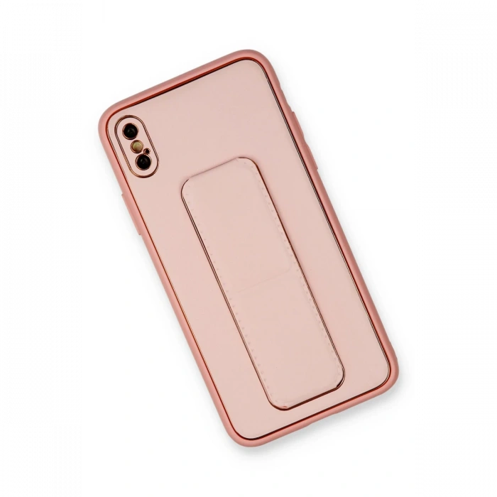 Newface iPhone XS Max Kılıf Coco Deri Standlı Kapak