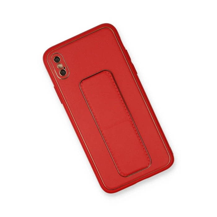 Newface iPhone XS Max Kılıf Coco Deri Standlı Kapak