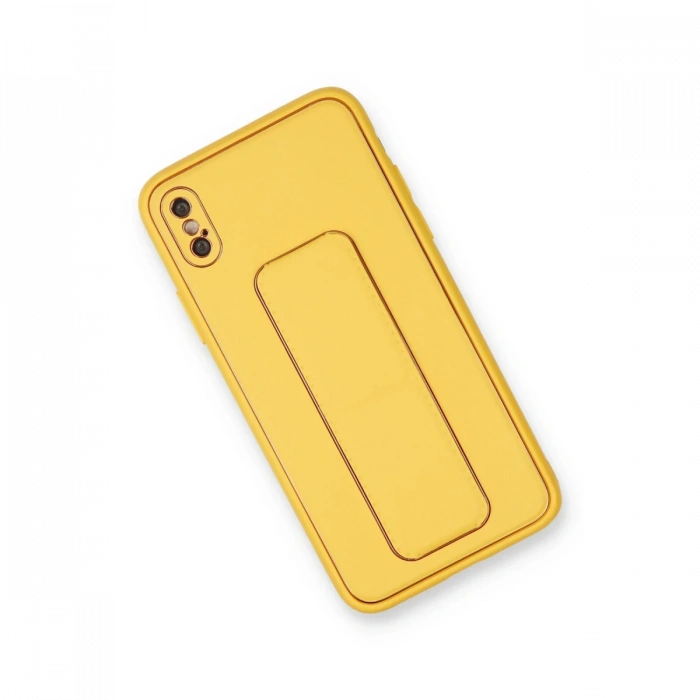 Newface iPhone XS Max Kılıf Coco Deri Standlı Kapak
