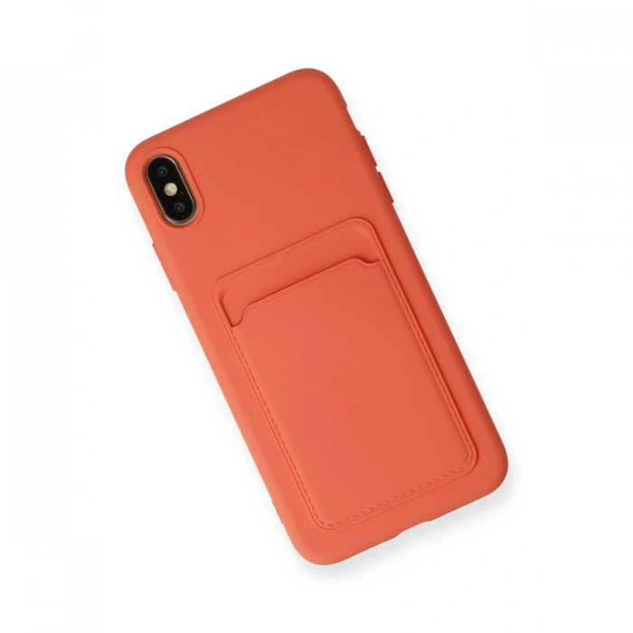 Newface iPhone XS Max Kılıf Kelvin Kartvizitli Silikon
