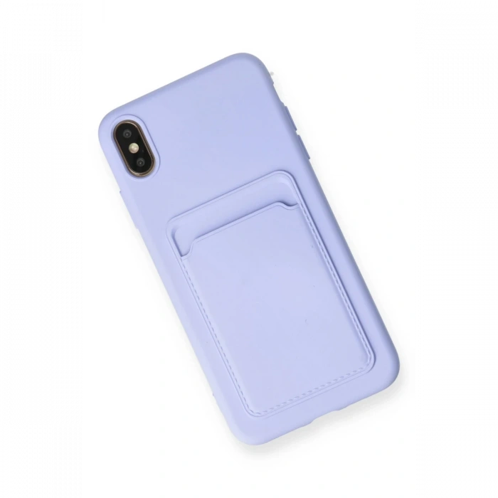Newface iPhone XS Max Kılıf Kelvin Kartvizitli Silikon