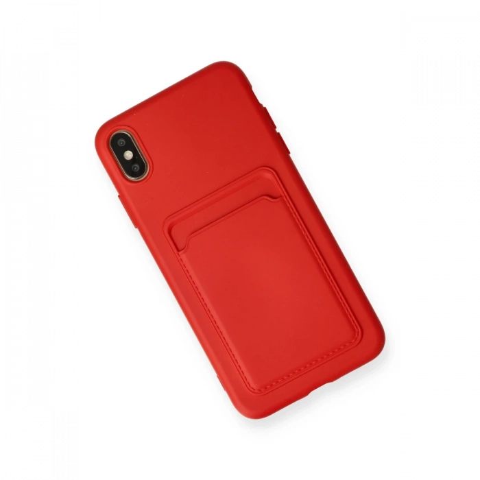 Newface iPhone XS Max Kılıf Kelvin Kartvizitli Silikon