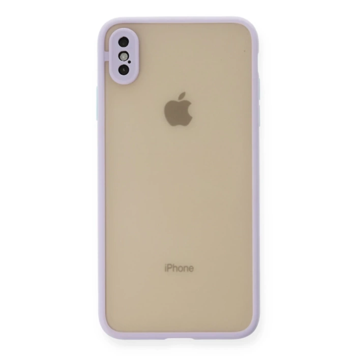 Newface iPhone XS Max Kılıf Montreal Silikon Kapak
