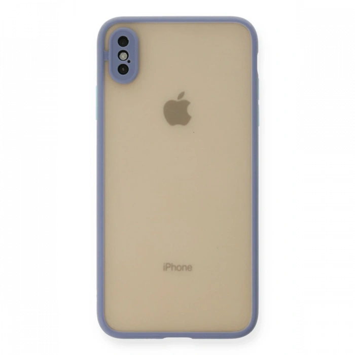 Newface iPhone XS Max Kılıf Montreal Silikon Kapak
