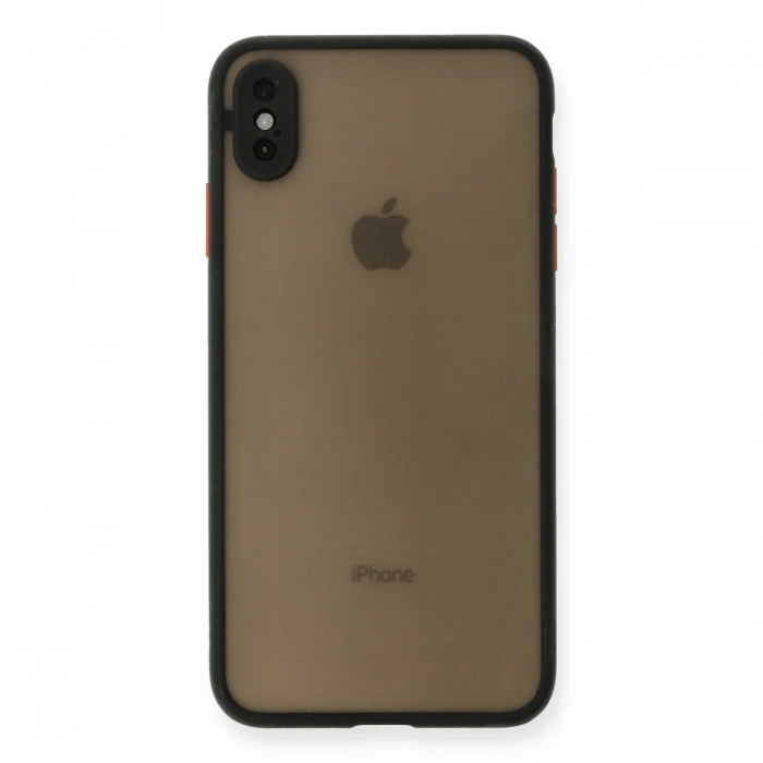 Newface iPhone XS Max Kılıf Montreal Silikon Kapak
