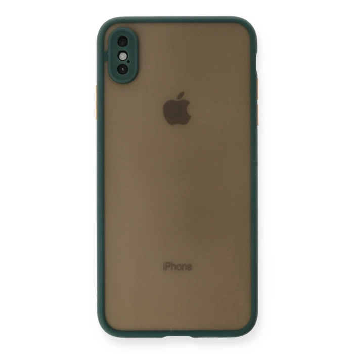 Newface iPhone XS Max Kılıf Montreal Silikon Kapak