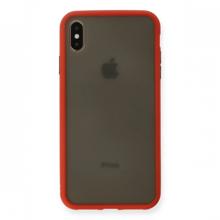 Newface iPhone XS Max Kılıf Montreal Silikon Kapak