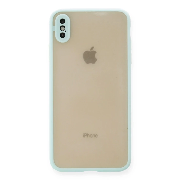 Newface iPhone XS Max Kılıf Montreal Silikon Kapak