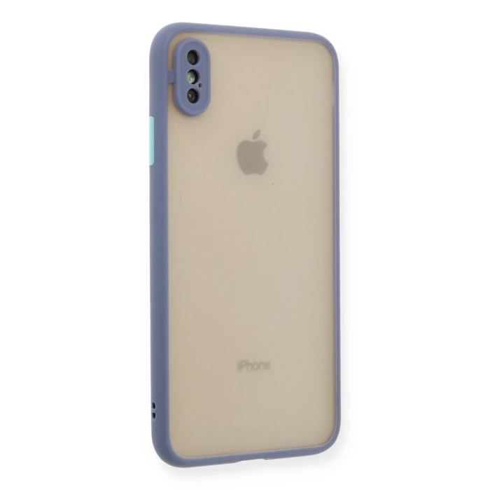 Newface iPhone XS Max Kılıf Montreal Silikon Kapak