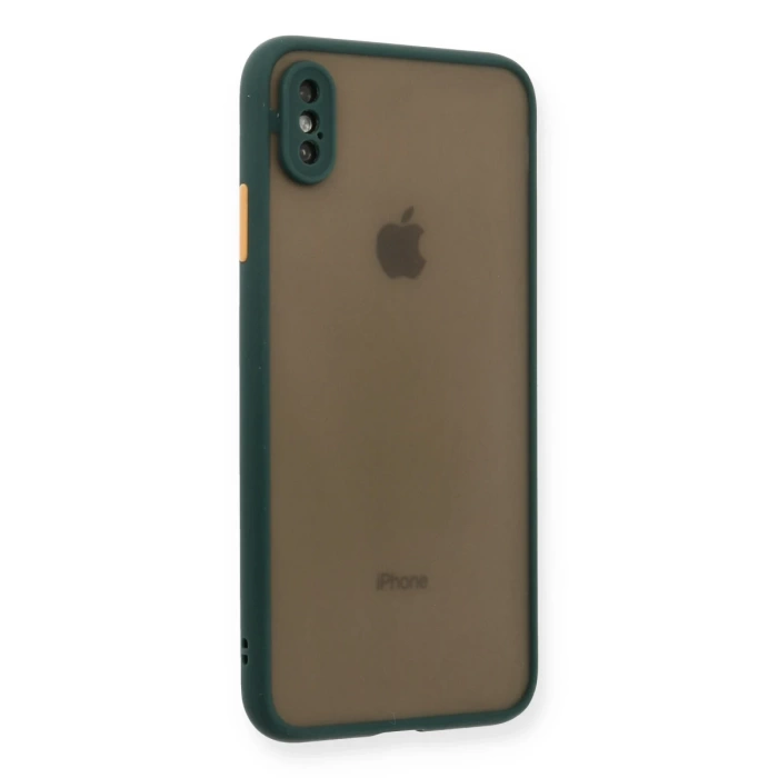 Newface iPhone XS Max Kılıf Montreal Silikon Kapak