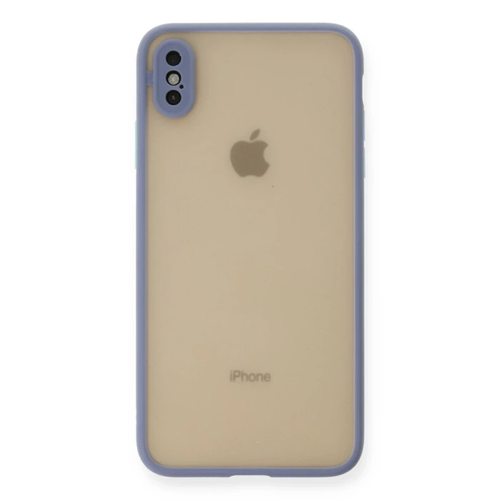 Newface iPhone XS Max Kılıf Montreal Silikon Kapak