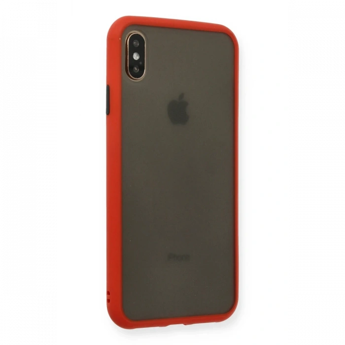 Newface iPhone XS Max Kılıf Montreal Silikon Kapak