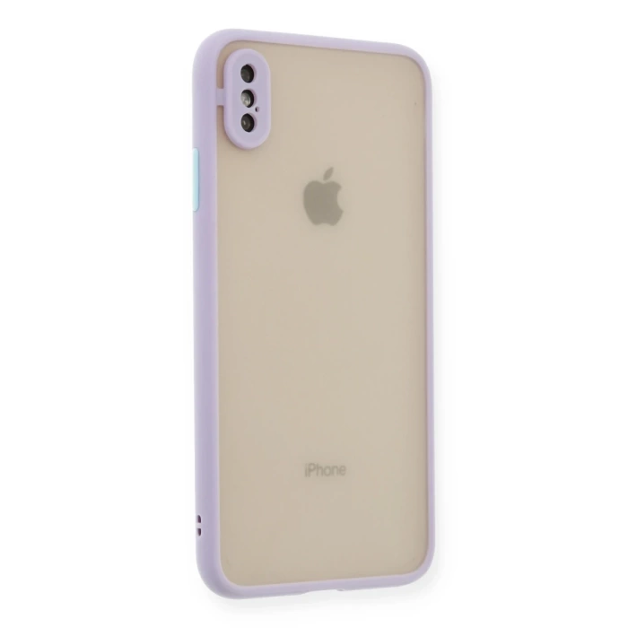 Newface iPhone XS Max Kılıf Montreal Silikon Kapak