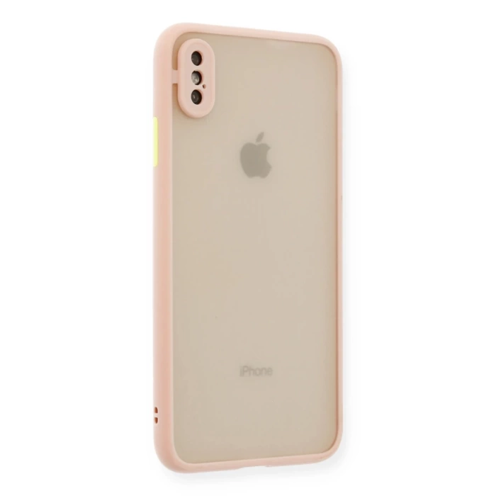 Newface iPhone XS Max Kılıf Montreal Silikon Kapak