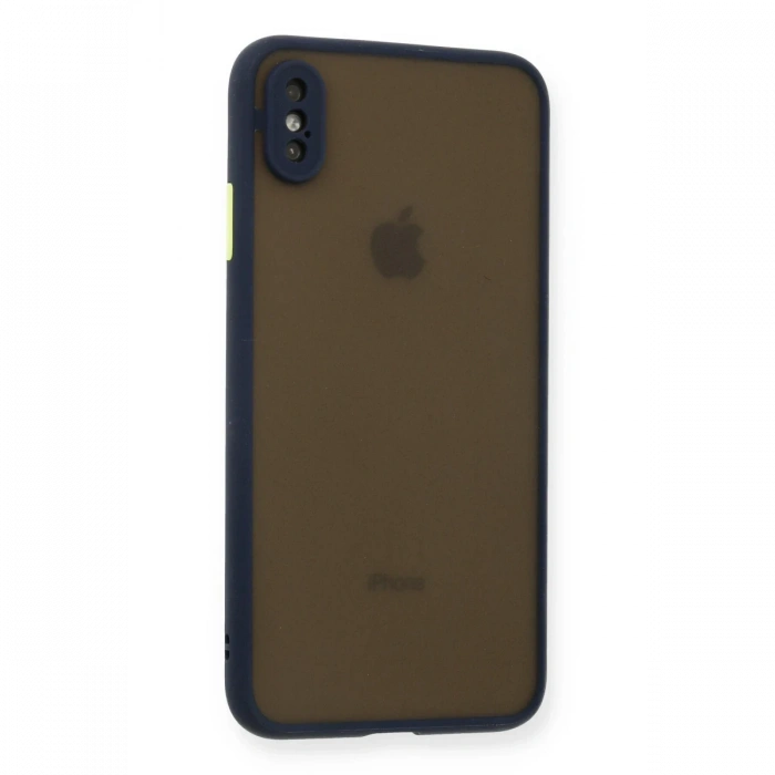 Newface iPhone XS Max Kılıf Montreal Silikon Kapak