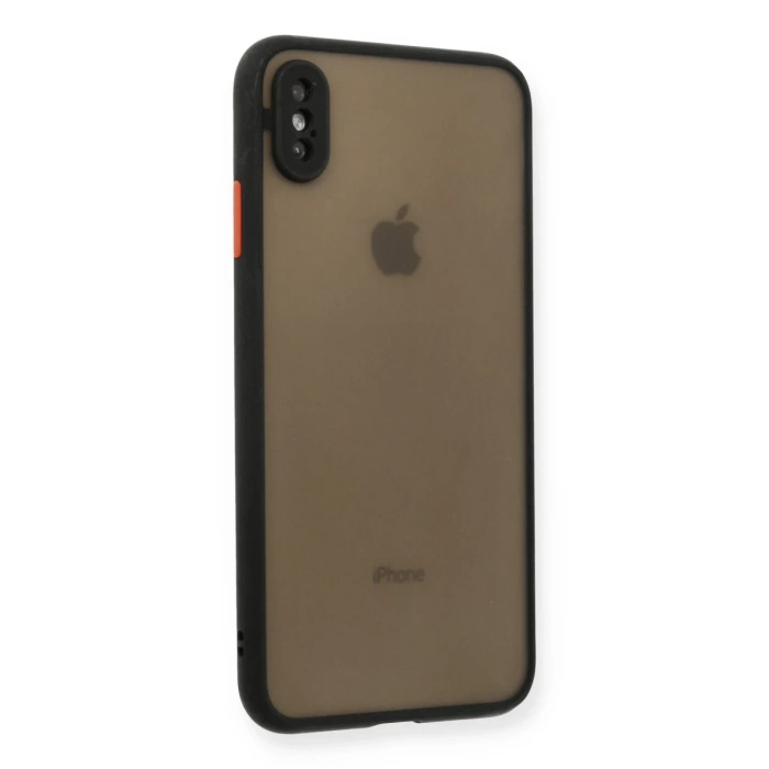 Newface iPhone XS Max Kılıf Montreal Silikon Kapak