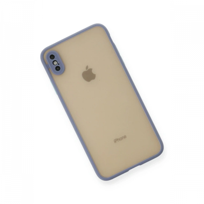 Newface iPhone XS Max Kılıf Montreal Silikon Kapak