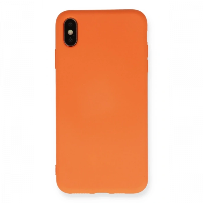 Newface iPhone XS Max Kılıf Nano içi Kadife Silikon