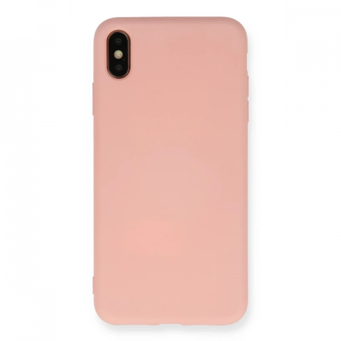 Newface iPhone XS Max Kılıf Nano içi Kadife Silikon