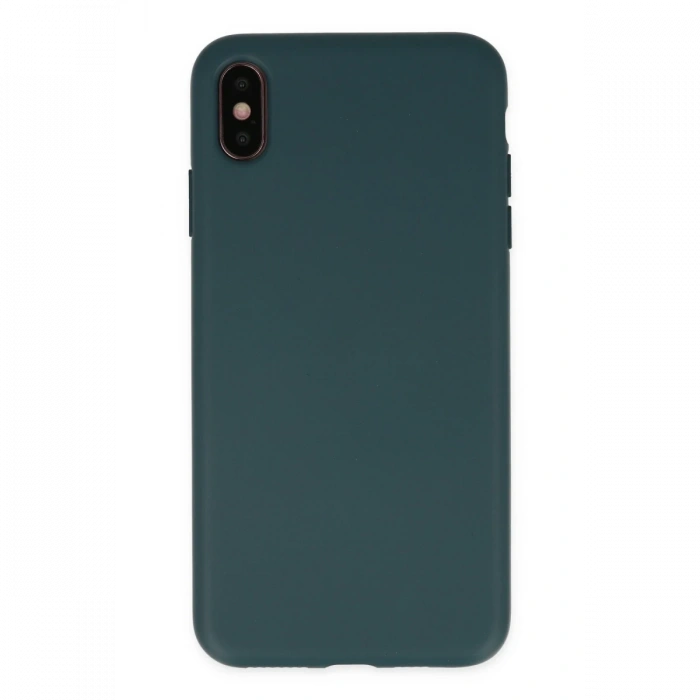 Newface iPhone XS Max Kılıf Nano içi Kadife Silikon