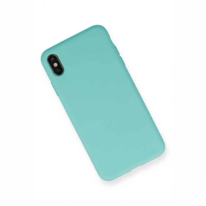 Newface iPhone XS Max Kılıf Nano içi Kadife Silikon