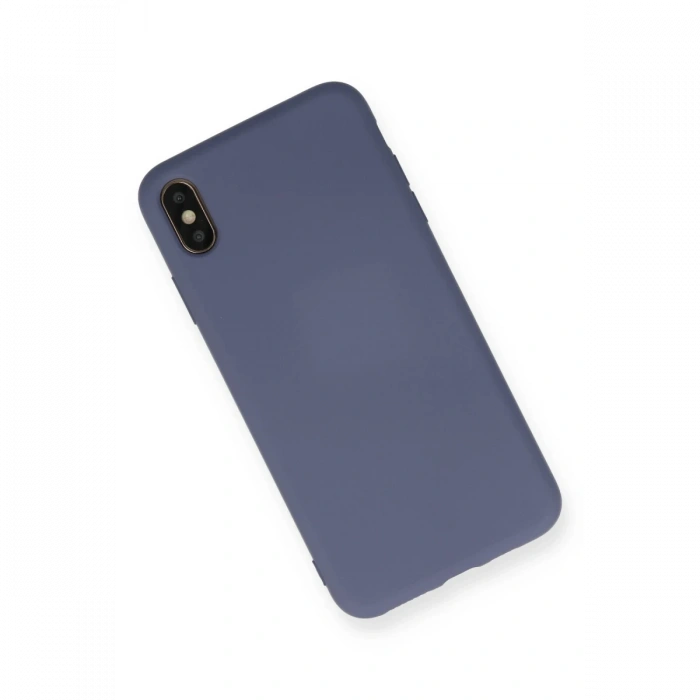Newface iPhone XS Max Kılıf Nano içi Kadife Silikon