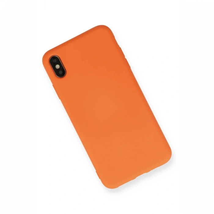 Newface iPhone XS Max Kılıf Nano içi Kadife Silikon