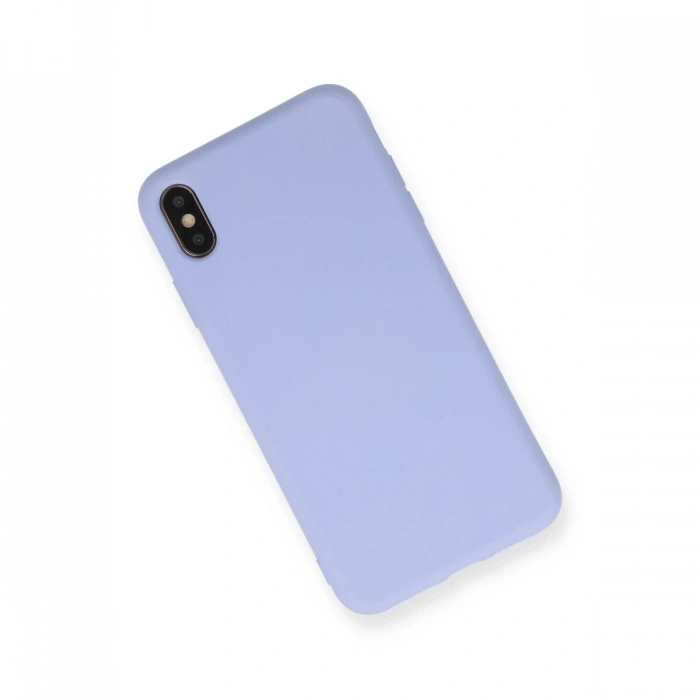 Newface iPhone XS Max Kılıf Nano içi Kadife Silikon