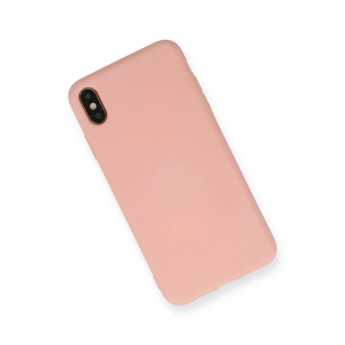 Newface iPhone XS Max Kılıf Nano içi Kadife Silikon