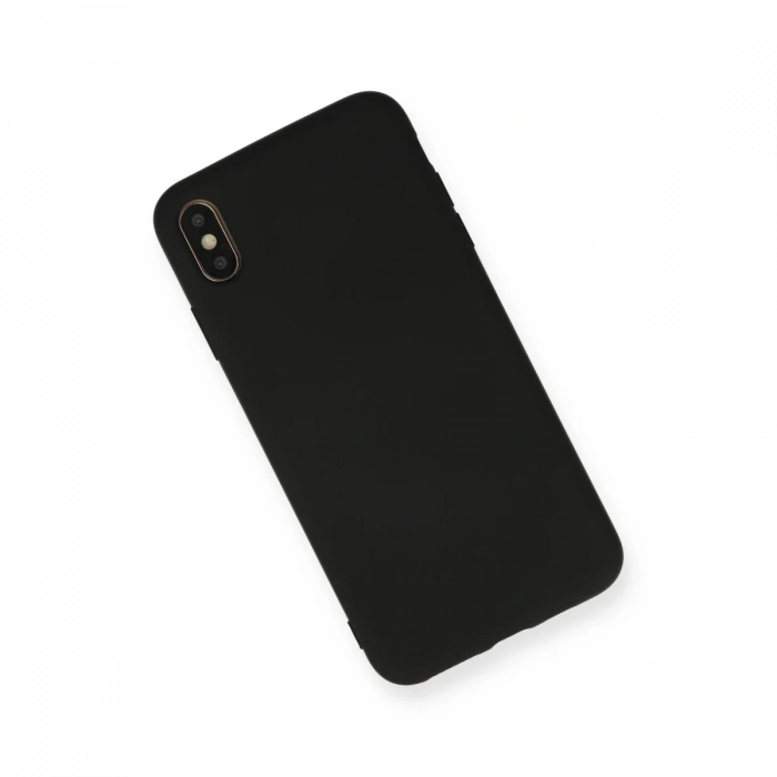 Newface iPhone XS Max Kılıf Nano içi Kadife Silikon