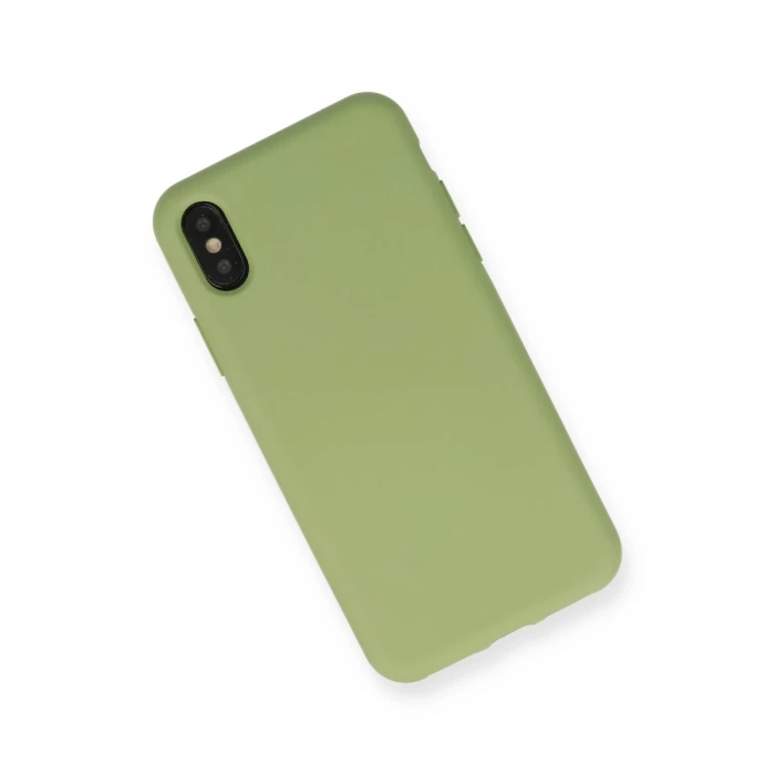 Newface iPhone XS Max Kılıf Nano içi Kadife Silikon