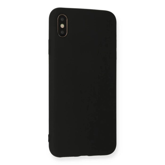 Newface iPhone XS Max Kılıf Nano içi Kadife Silikon