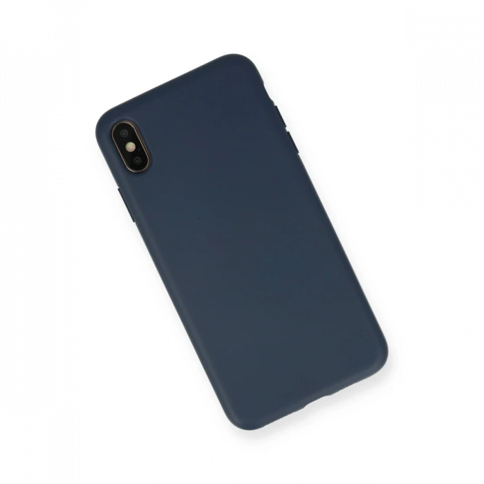 Newface iPhone XS Max Kılıf Nano içi Kadife Silikon