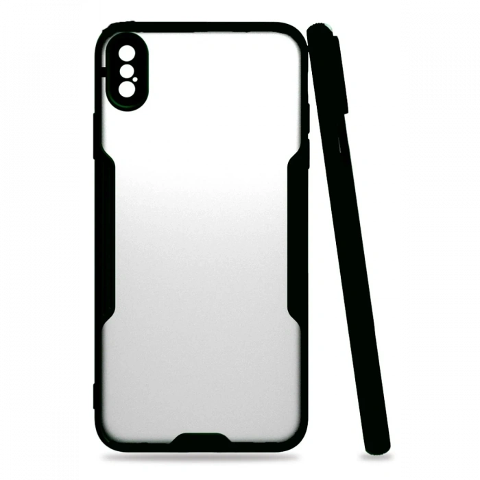 Newface iPhone XS Max Kılıf Platin Silikon
