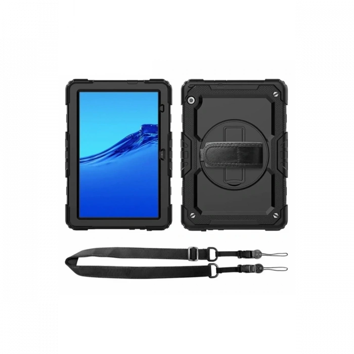 Lenovo Tab M10 TB311FU Kılıf Amazing Tablet Kapak - Siyah