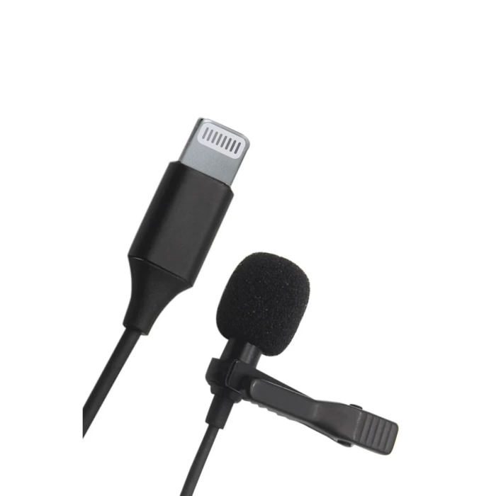 Newface Lightning 2 Metre Double Mikrofon - Siyah