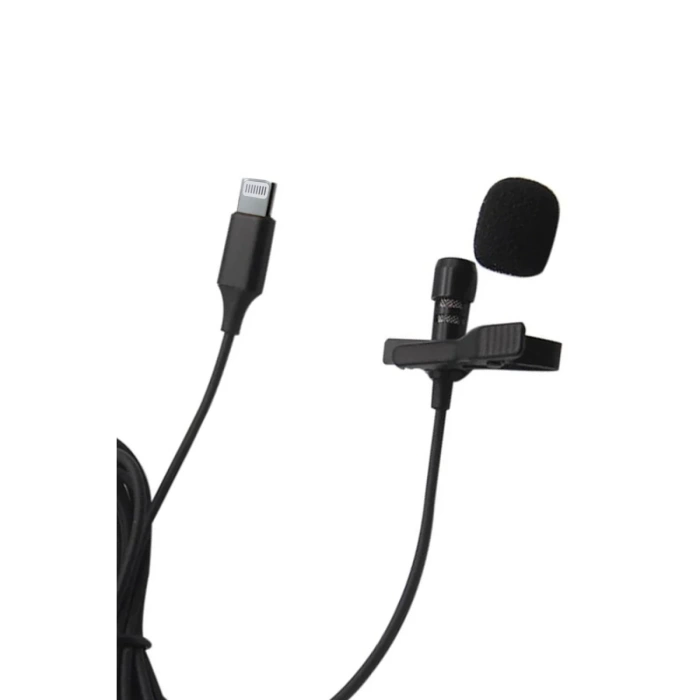 Newface Lightning 2 Metre Double Mikrofon - Siyah