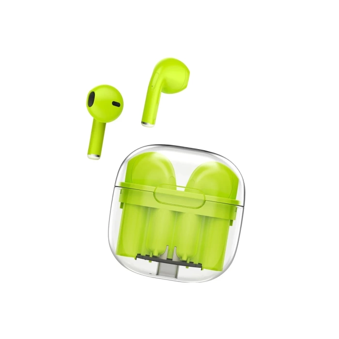 Newface LS-09 Bluetooth 5.3 TWS Kablosuz Airpods Kulaklık - Yeşil