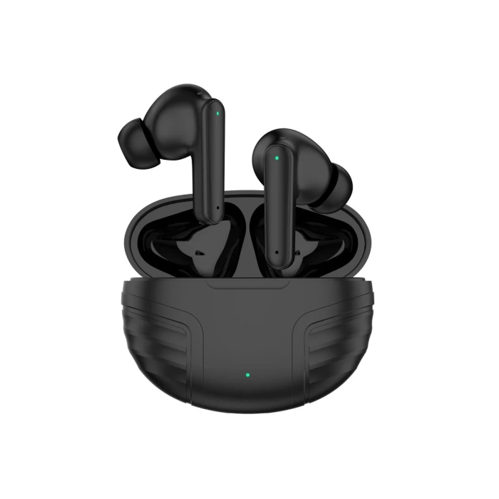 Newface LS-19 Aktif Gürültü Engelleyici Özellikli Bluetooth 5.4 Kablosuz Airpods Kulaklık - Siyah