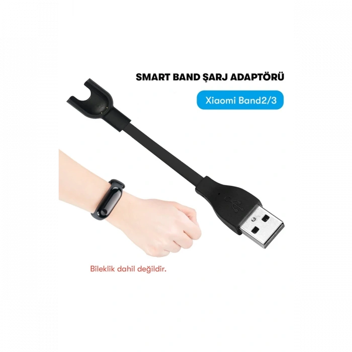 Newface MC03 Şarj Adaptörü Xiaomi Mi Band 2/3