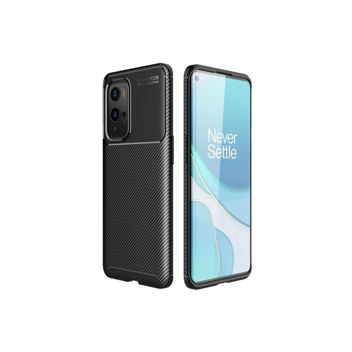 Newface One Plus 9 Pro Kılıf Auto Focus Karbon Kapak