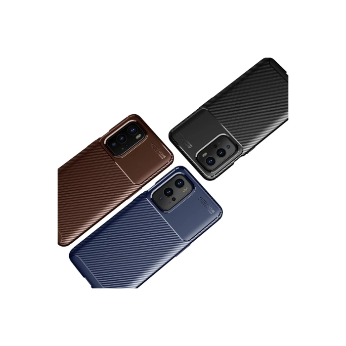 Newface One Plus 9 Pro Kılıf Auto Focus Karbon Kapak