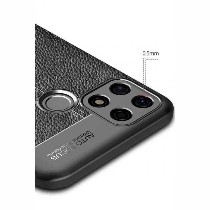 Oppo A15 Kılıf Auto Focus Kapak - Kırmızı