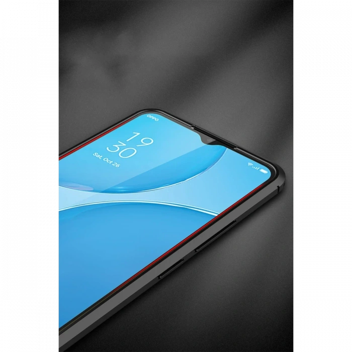 Oppo A15 Kılıf Auto Focus Kapak - Kırmızı