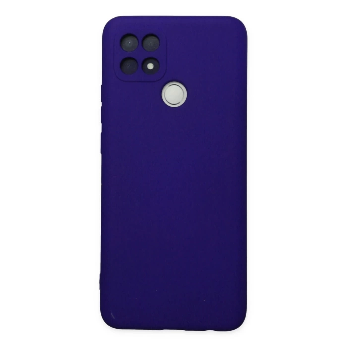 Newface Oppo A15 Kılıf Nano içi Kadife Silikon