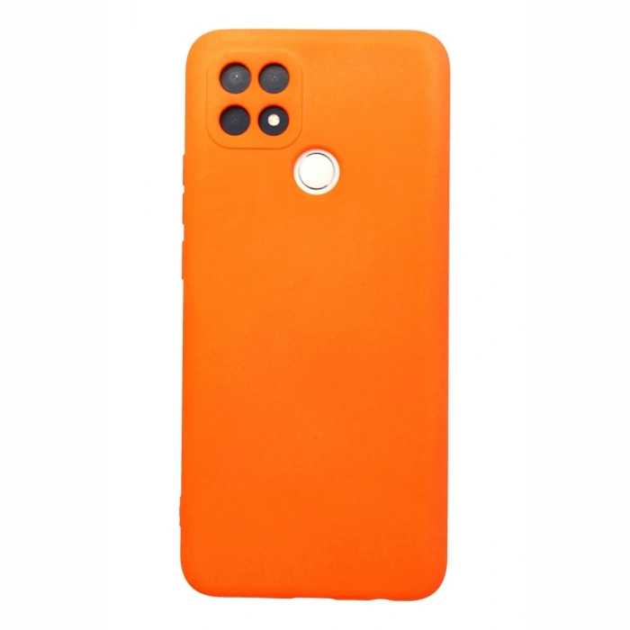 Newface Oppo A15 Kılıf Nano içi Kadife Silikon